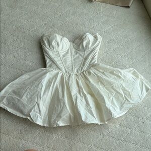 House of CB White Dress